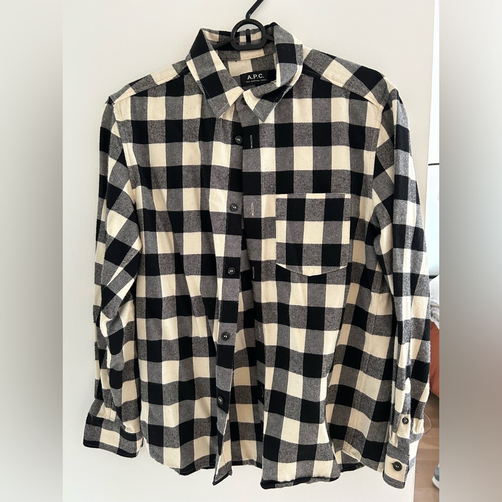 APC men’s collared shirt